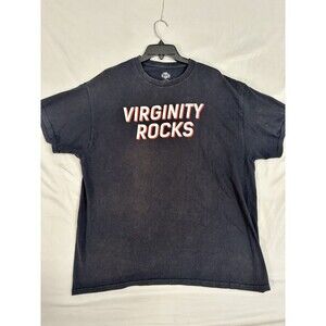 Danny Duncan Virginity Rocks Black Graphic T Shirt Mens Large Funny Meme Tee